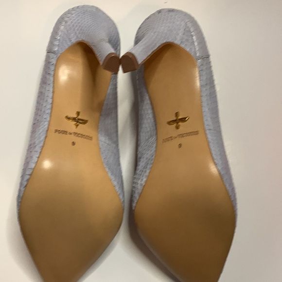 Pour La Victoire Cailyn Lilac Snake Mesh Women’s Heel size 9 9M Brand New - Picture 8 of 14